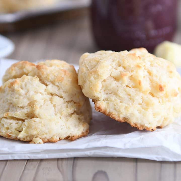 Easy Flaky Buttermilk Drop Biscuits