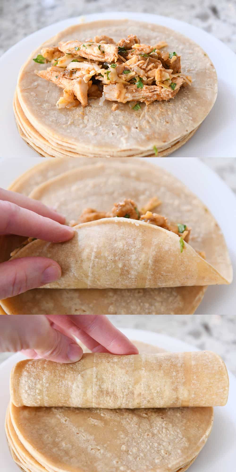 Red Chile Sauce Chicken Enchiladas Mel's Kitchen Cafe