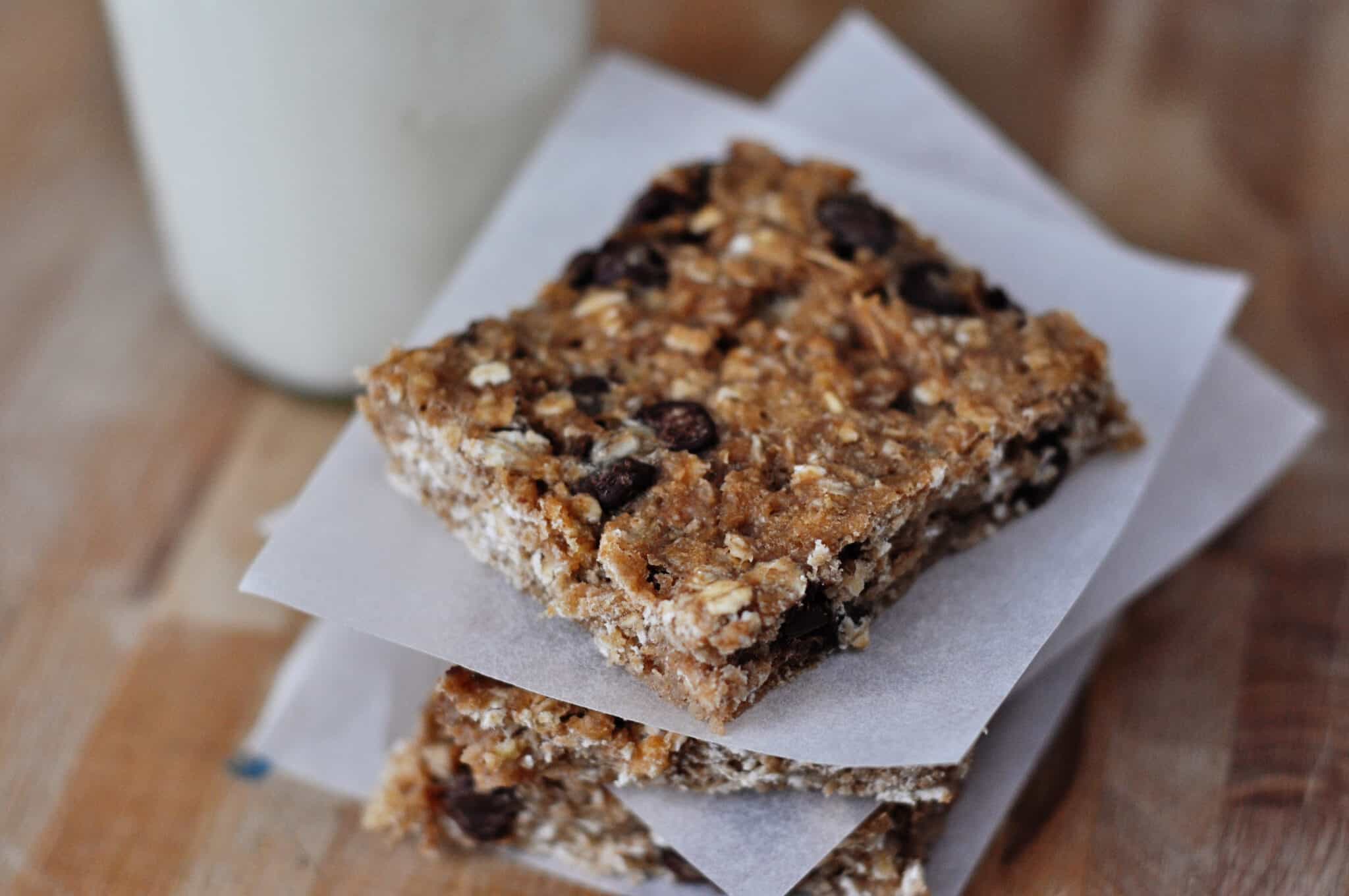 Healthy Banana Oat Snack Bars Mel's Kitchen Cafe