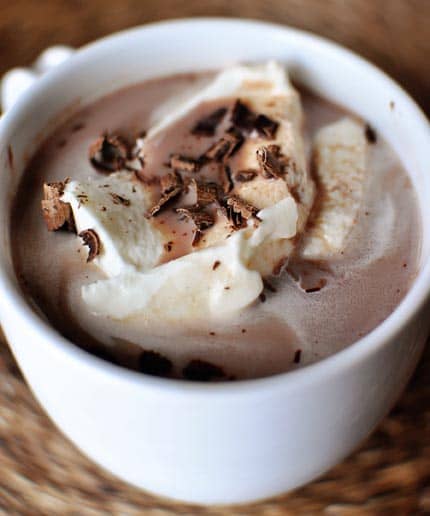 Coconut Tres Leches Hot Chocolate