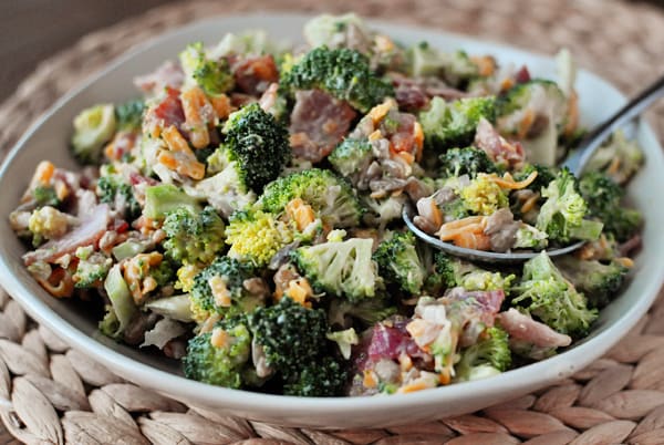 The Best Broccoli Salad with Homemade Dressing