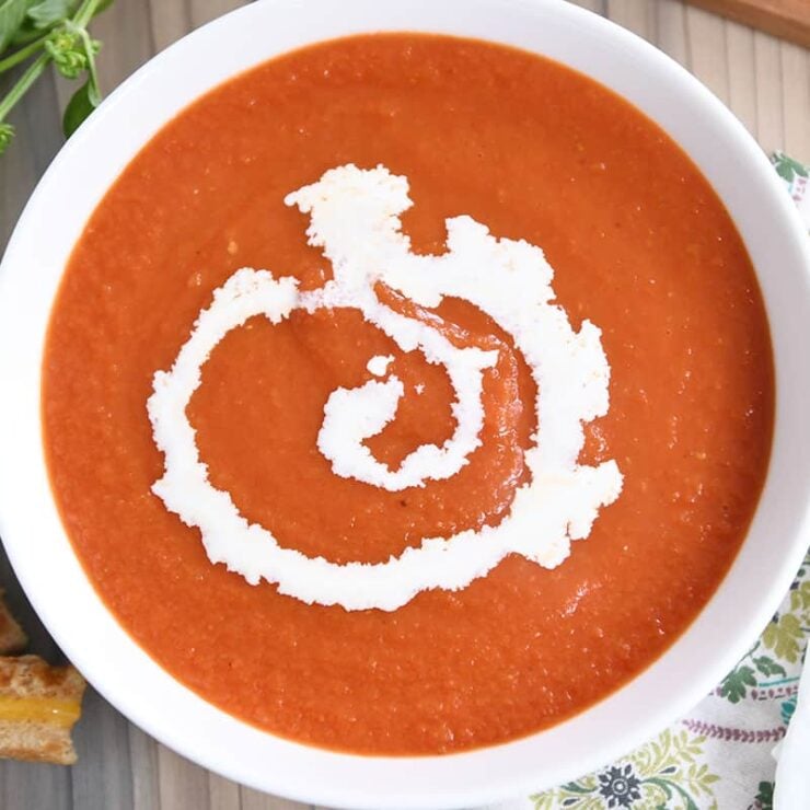 The Best Classic Tomato Soup Recipe Mel's Kitchen Cafe