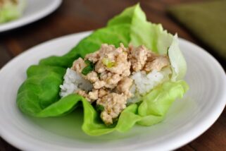 Asian Chicken Lettuce Wraps {Quick and Delish}
