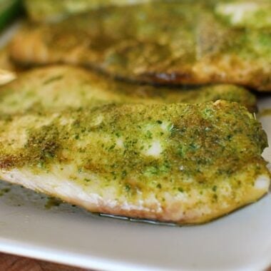 Baked Tilapia with Ginger and Cilantro | Mel's Kitchen Cafe