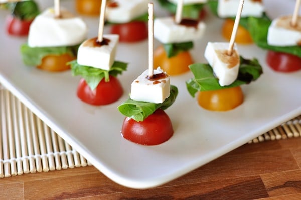 Grilled Caprese Skewers