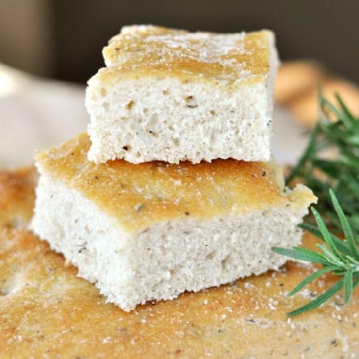 From-Scratch Herb Focaccia Bread | Mel's Kitchen Cafe