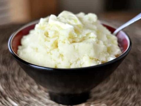 Roasted Garlic And Parmesan Mashed Potatoes Mel S Kitchen Cafe