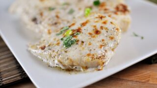 Chicken Pillows With Creamy Parmesan Sauce Mel S Kitchen Cafe