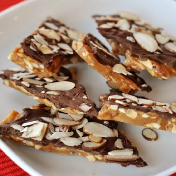Homemade Almond Roca - Mel's Kitchen Cafe