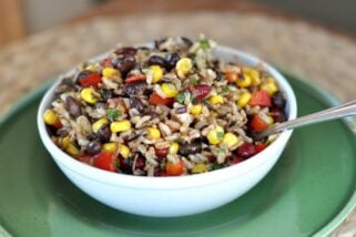 Confetti Rice and Bean Salad