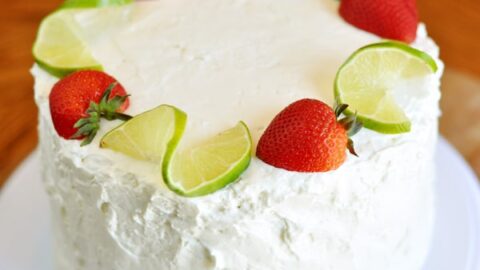 Strawberry Lime Cream Cake Mel S Kitchen Cafe