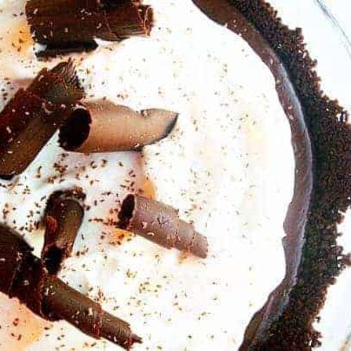 Bittersweet Chocolate Pudding Pie Mel's Kitchen Cafe