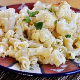 Roasted Garlic And Cauliflower Pasta Mel S Kitchen Cafe