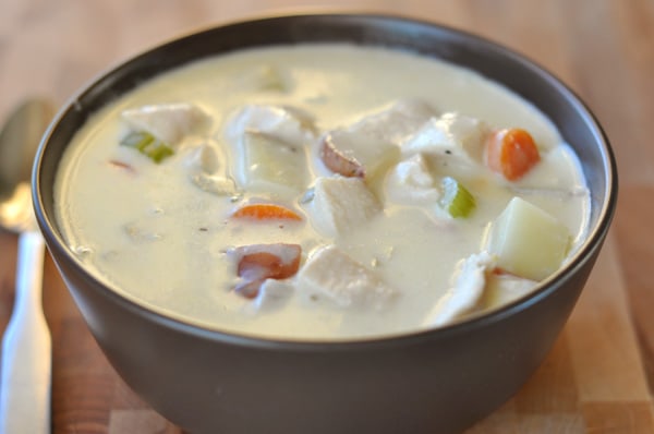 Cream Cheese Chicken and Vegetable Soup