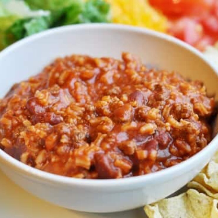 Taco Salad Dippers {OnePot Wonder} Mel's Kitchen Cafe