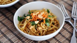 Super Simple Spicy Thai Noodles