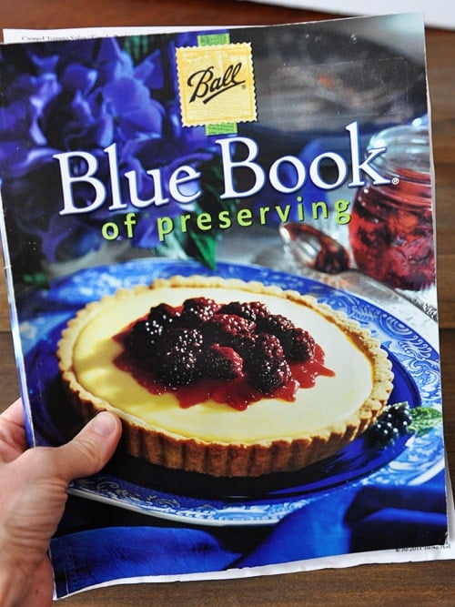 Ball Blue Book of preserving