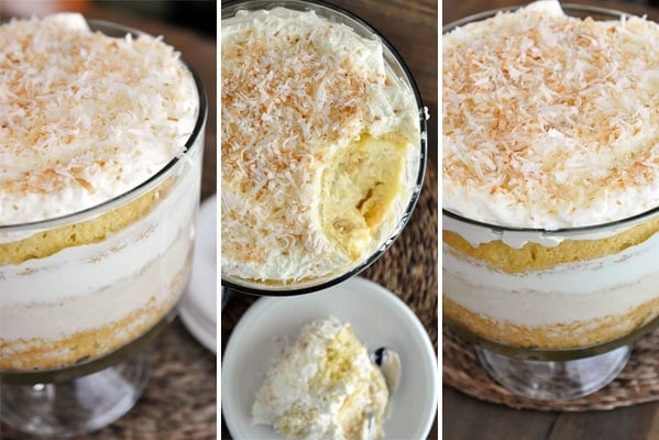 Coconut Tres Leches Cake Trifle