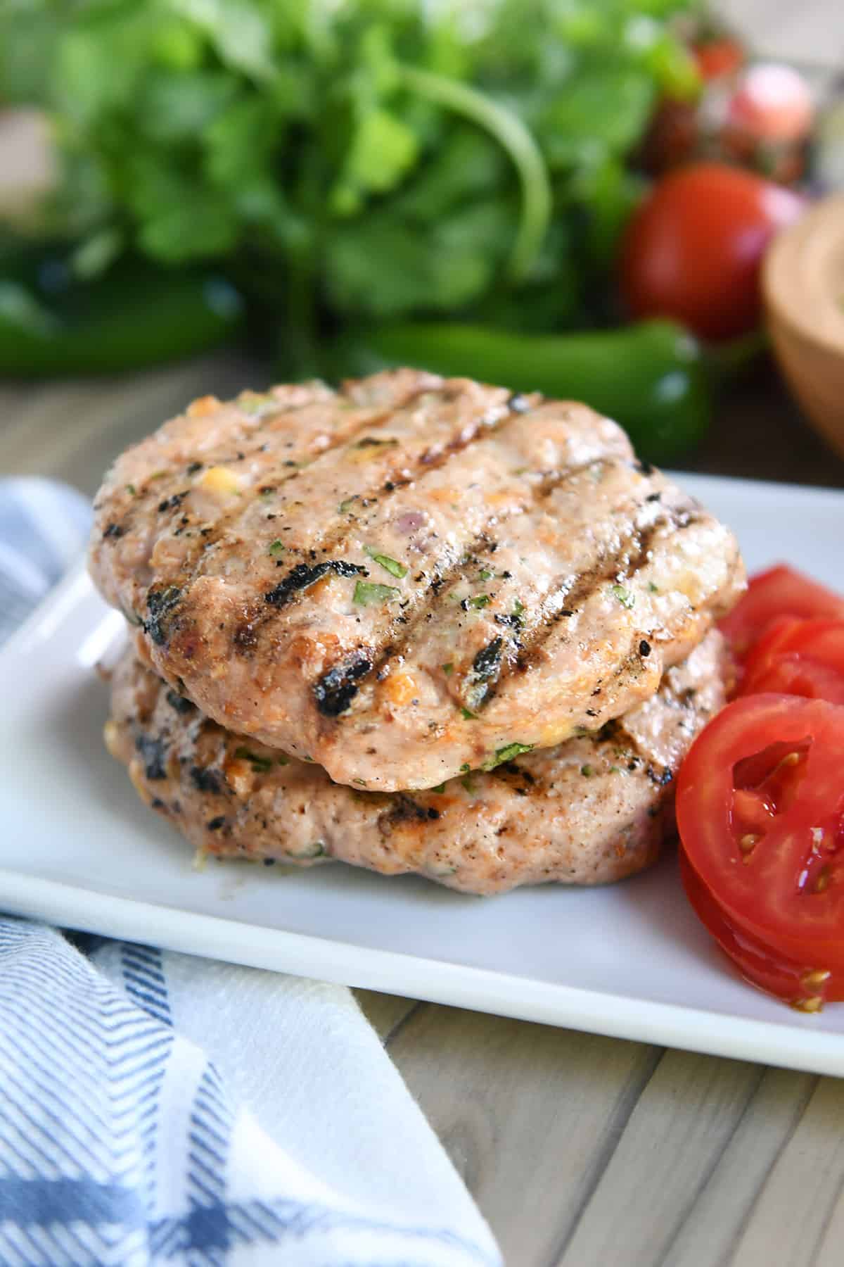 Jalapeño Cheddar Turkey Burgers Mel's Kitchen Cafe