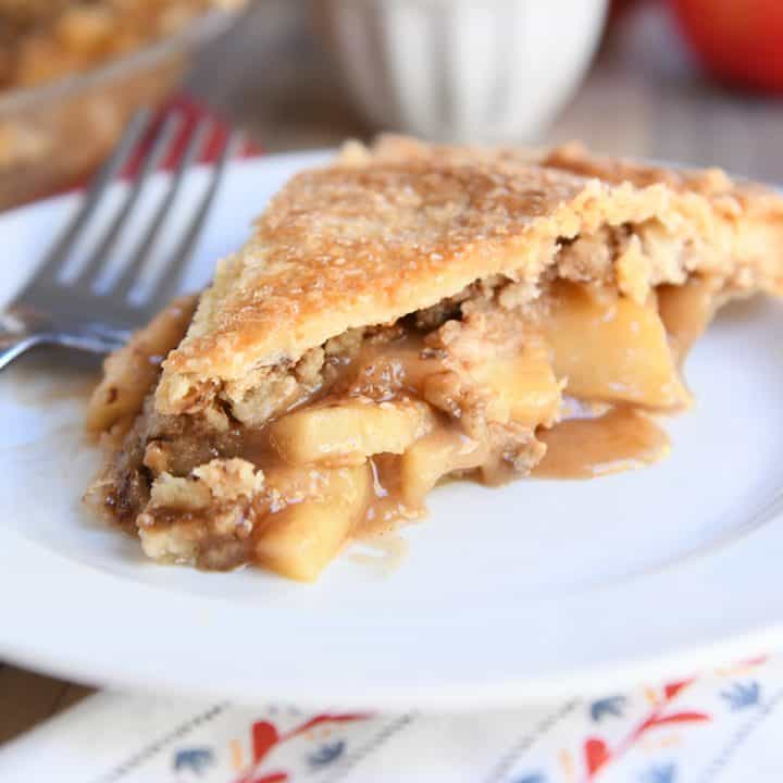 Toffee Crumble Caramel Apple Pie Mel's Kitchen Cafe