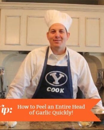 How To Peel An Entire Head of Garlic