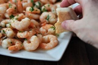 Family Style Shrimp Scampi {20-Minute Meal}