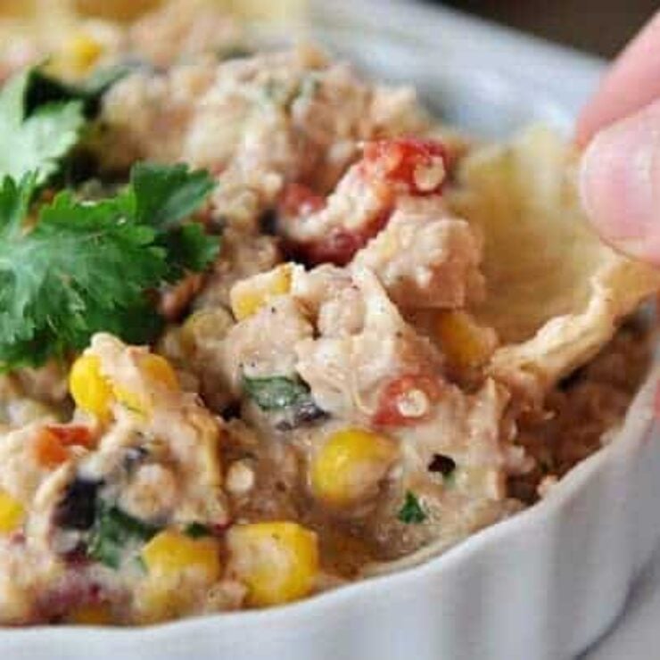 Creamy TexMex Quinoa Dippers Meal Mel's Kitchen Cafe