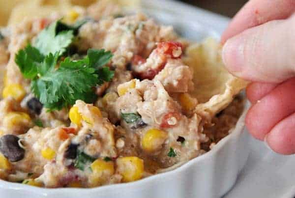 Creamy Tex-Mex Quinoa Dippers