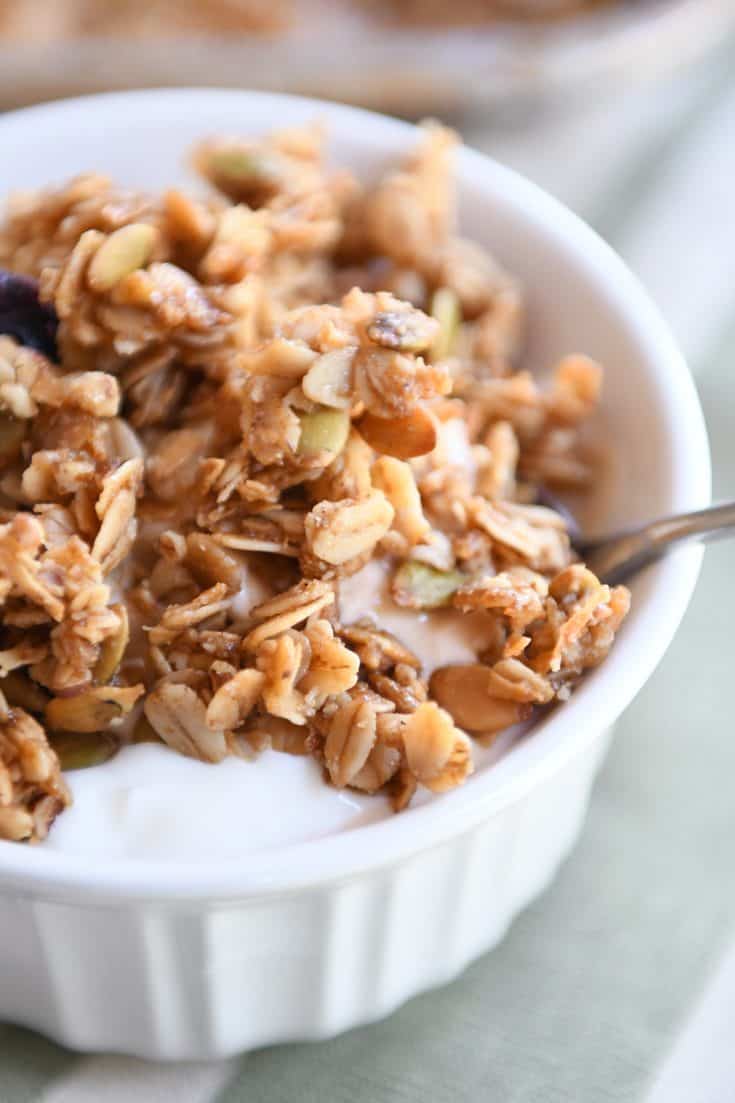 Brown Butter Pecan Granola Recipe Mel's Kitchen Cafe