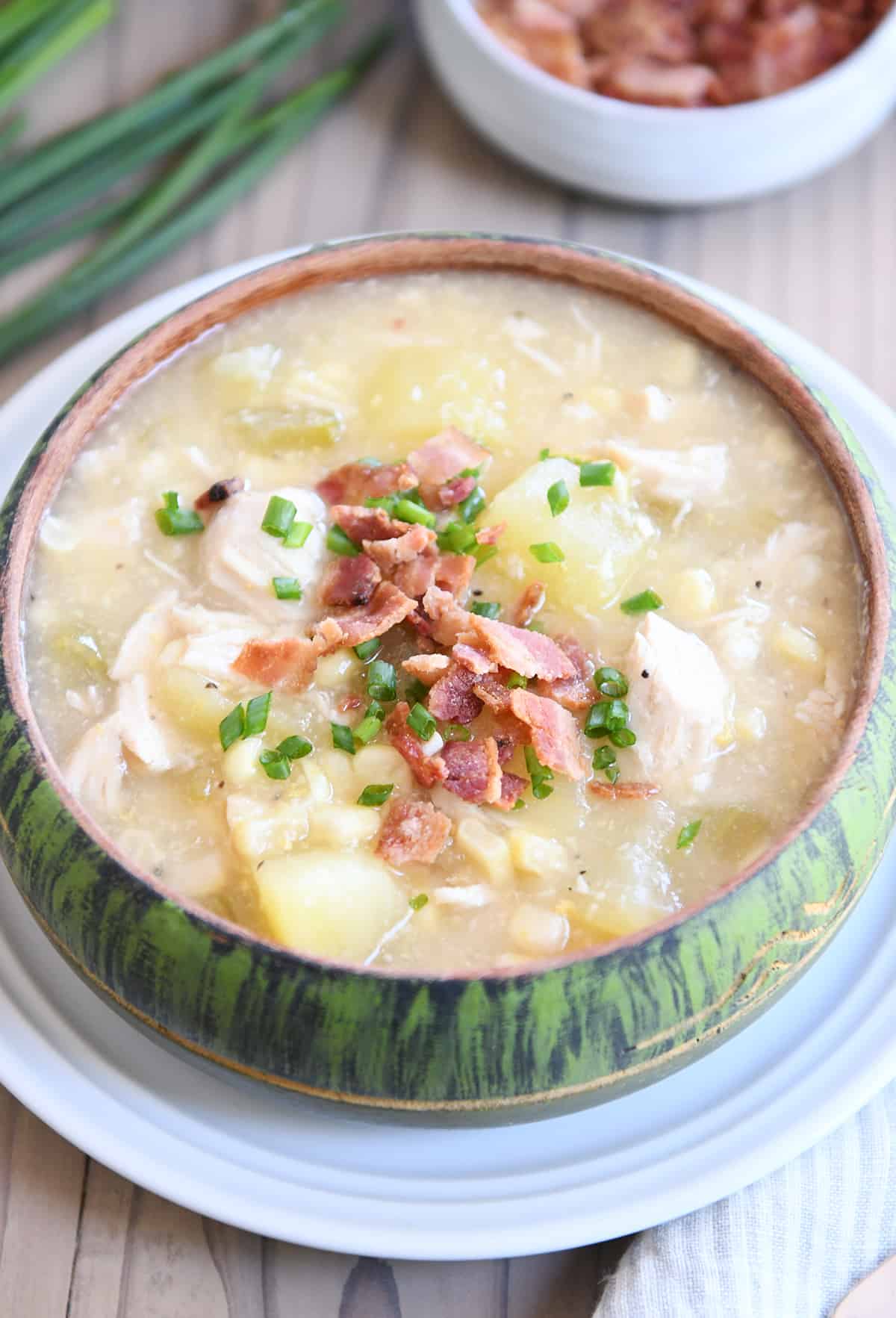 Pressure Cooker Chicken Corn Chowder Mel's Kitchen Cafe