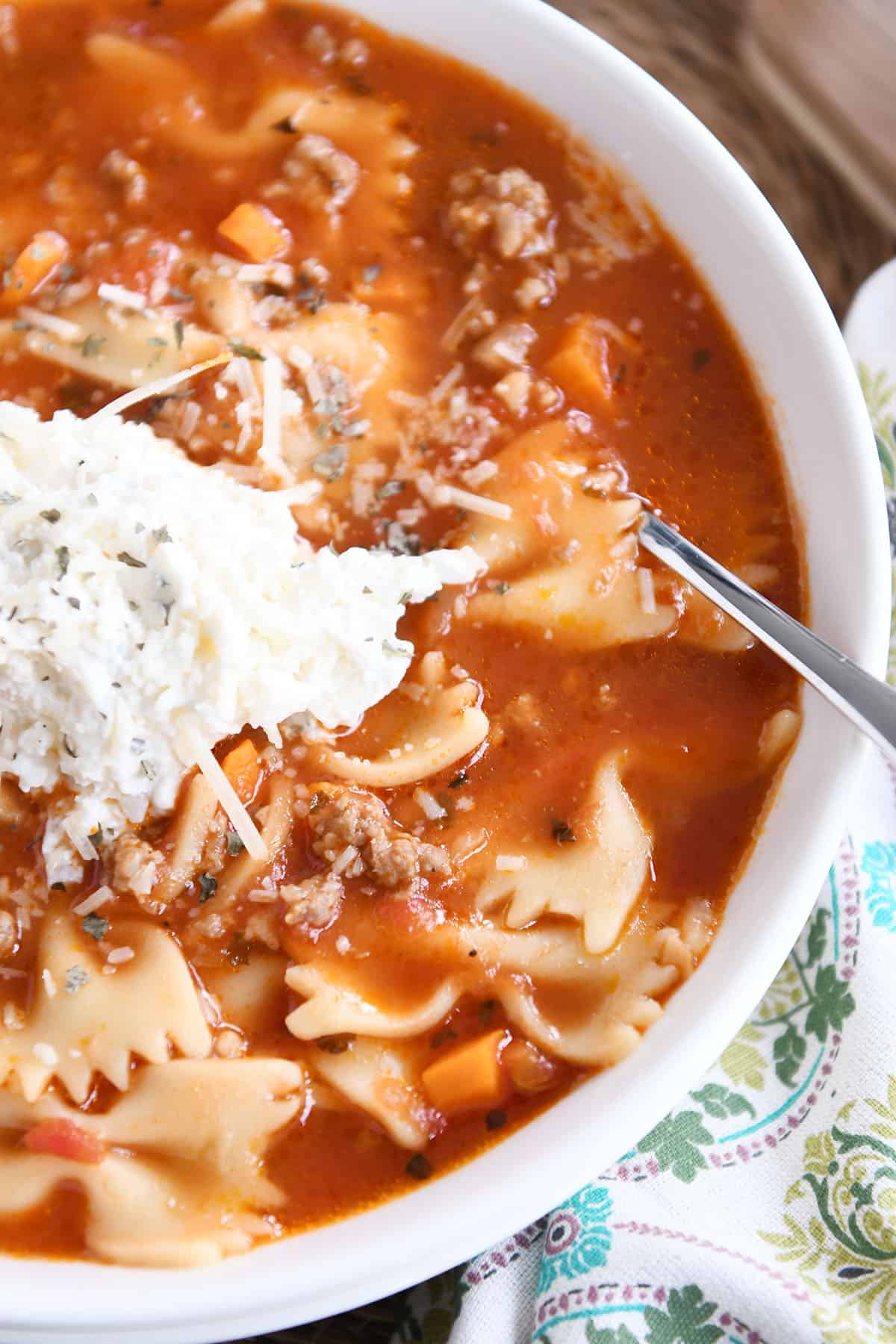 Pressure Cooker Lasagna Soup Instant Pot Mel's Kitchen Cafe