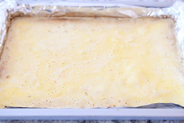 baked lemon bar white chocolate brownies