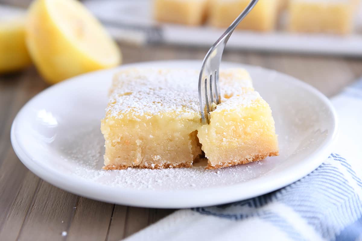 Lemon Bar White Chocolate Brownies