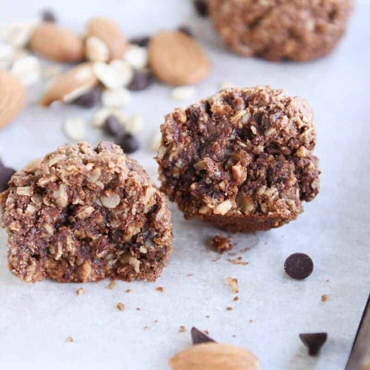 Chocolate Peanut Butter Brownie Granola Bites Mel's Kitchen Cafe