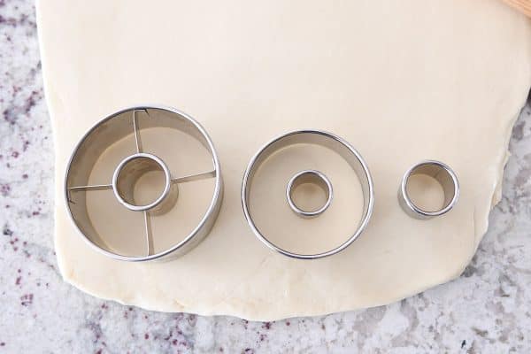 different styles of donut cutters for the best homemade glazed donuts recipe