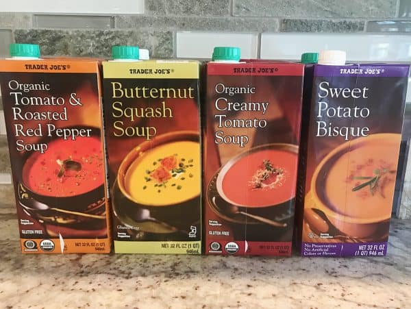 Trader Joe's boxed soups