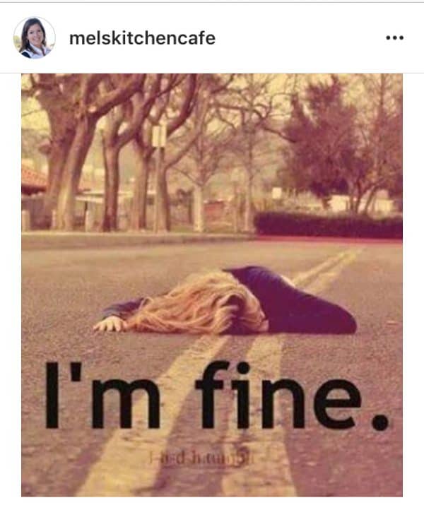 i am fine meme