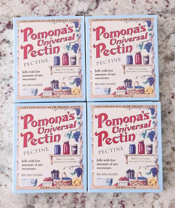 four boxes of pomona's pectin