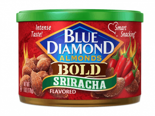 bold sriracha almonds