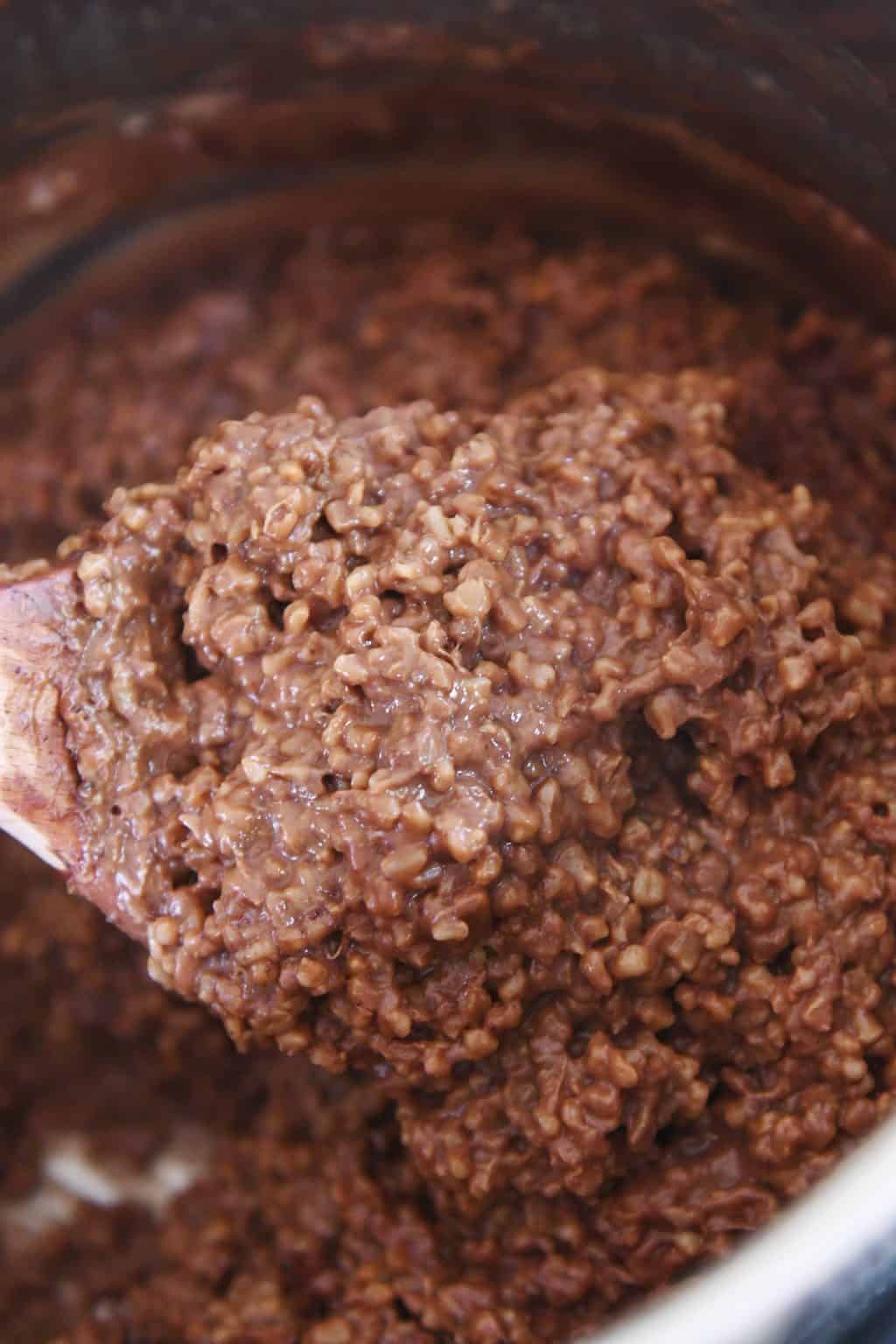 Instant Pot Double Chocolate Steel Cut Oats Mel's Kitchen Cafe