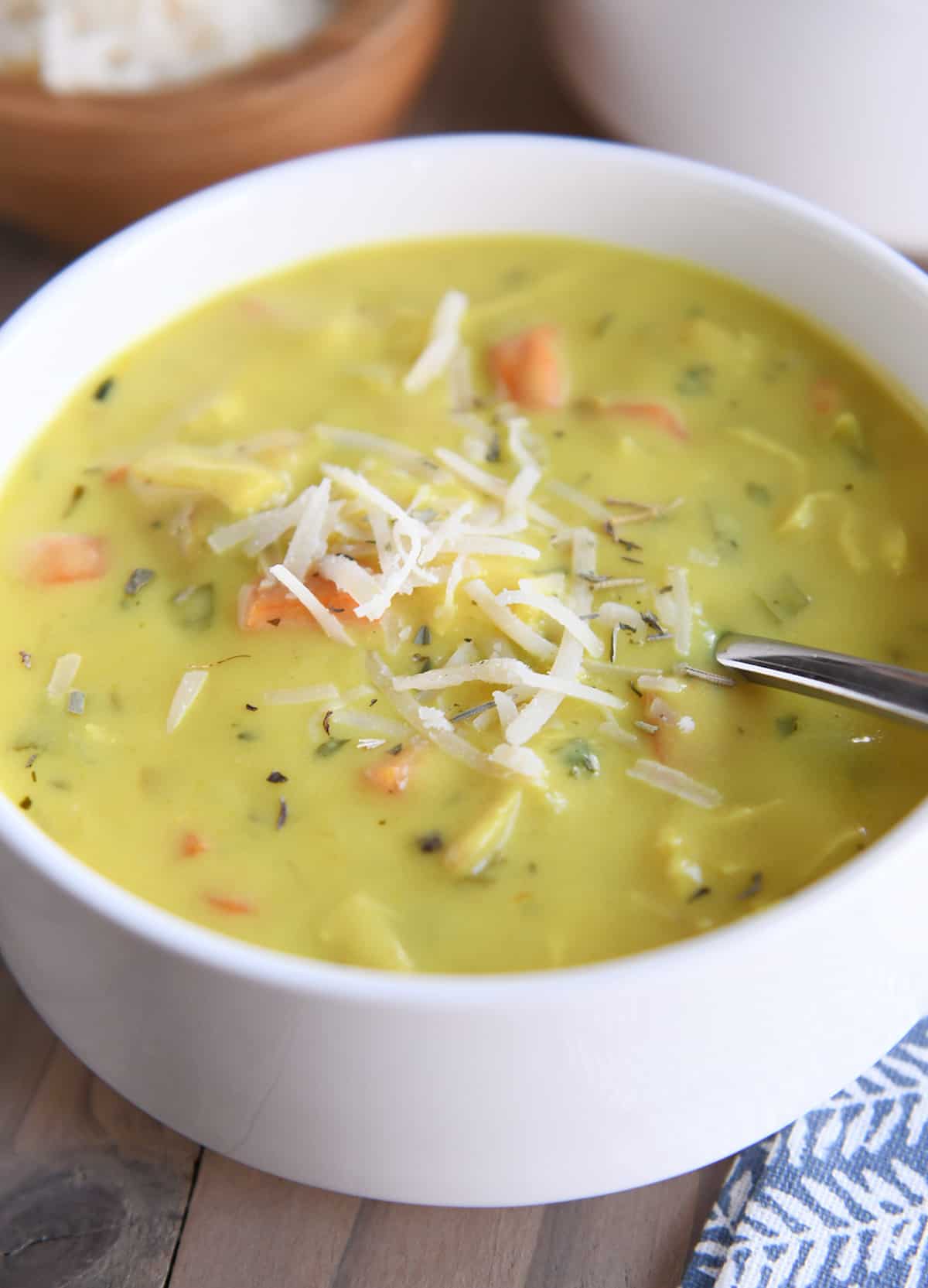 The Best Creamy Chicken Soup - Mel's Kitchen Cafe