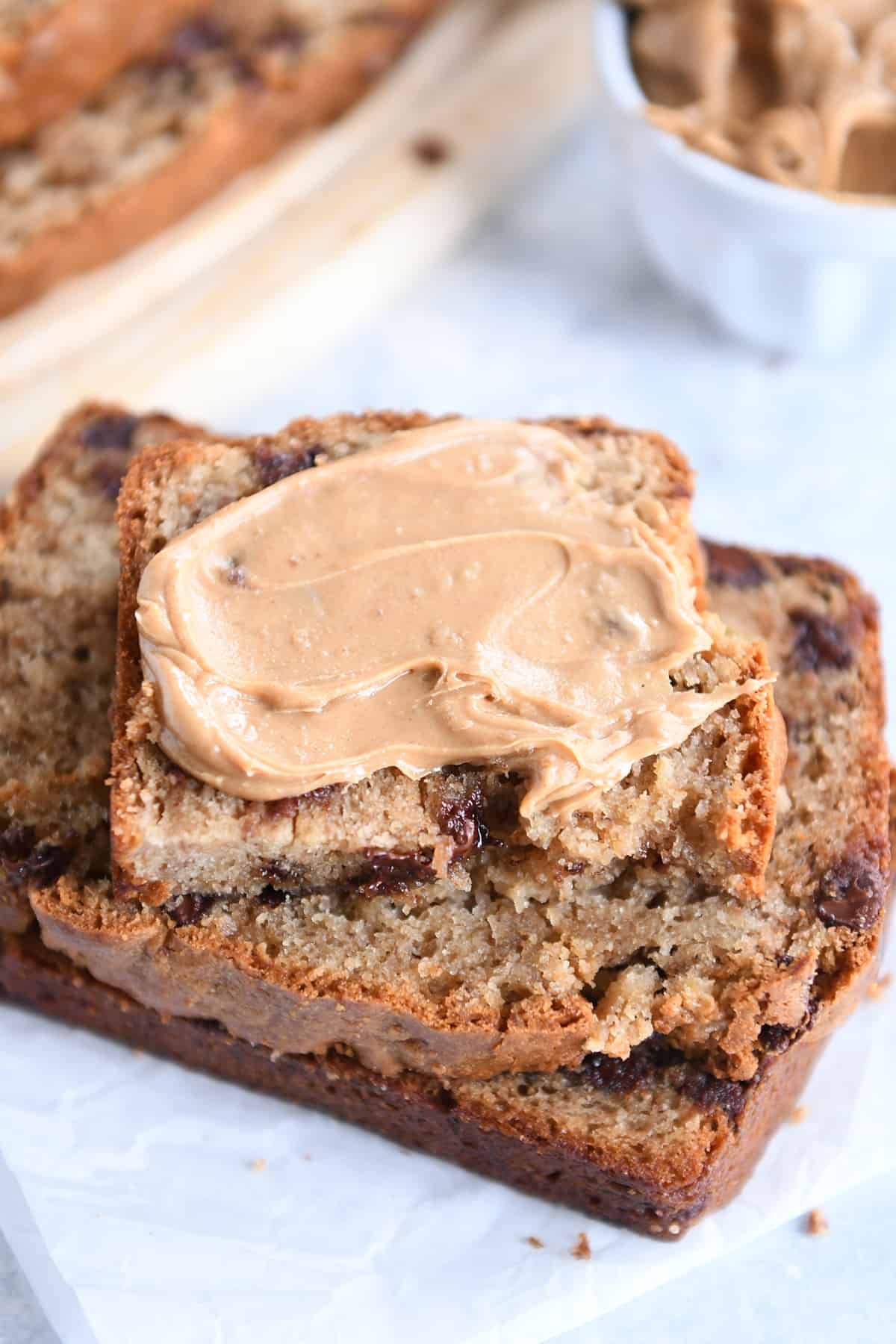 Peanut Butter Banana Bread Recipe Mel's Kitchen Cafe