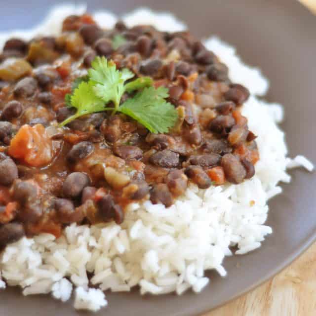 Classic and Simple Black Beans and Rice Mel's Kitchen Cafe