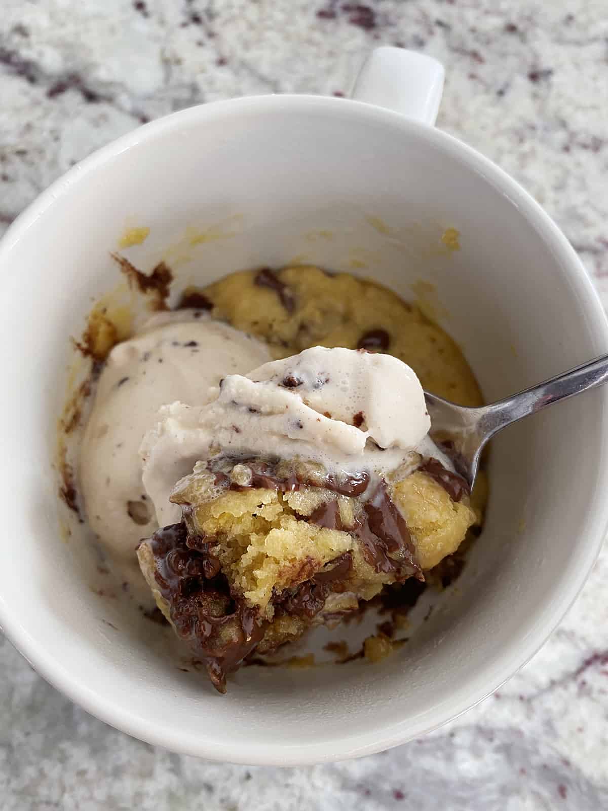 60Second Chocolate Chip Mug Cookie Mel's Kitchen Cafe