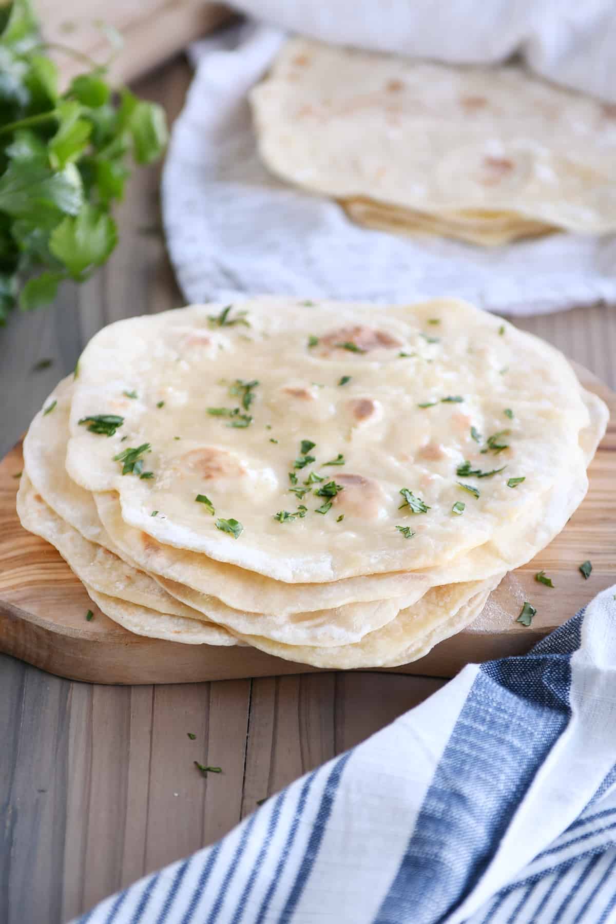 Easy Yogurt Flatbread Recipe Mel's Kitchen Cafe
