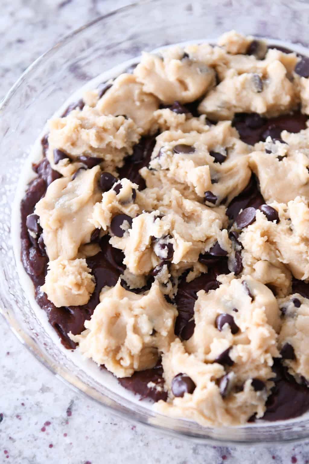Easy Brookie Pie Brownie Chocolate Chip Cookie Mel s Kitchen Cafe