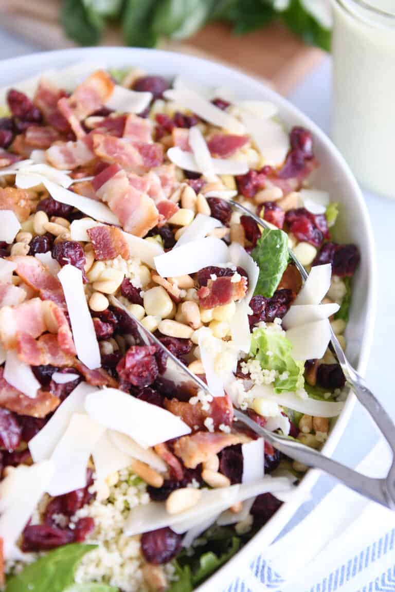 Loaded Fresh Basil and Sweet Corn Couscous Green Salad