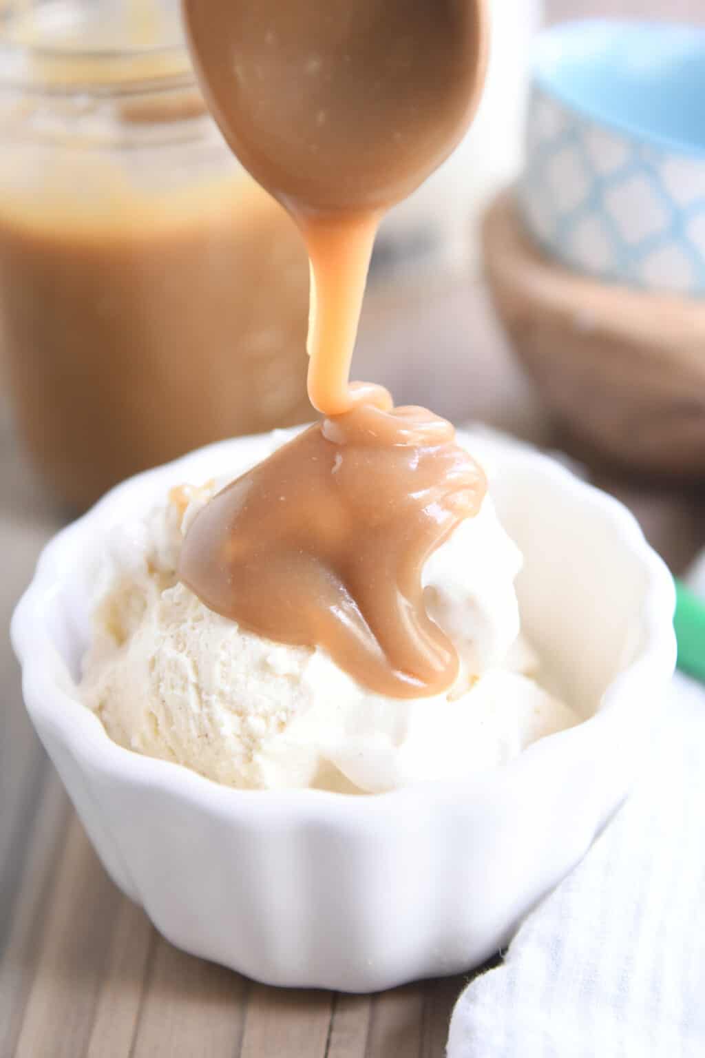 Easy Homemade Salted Butterscotch Sauce Mel's Kitchen Cafe