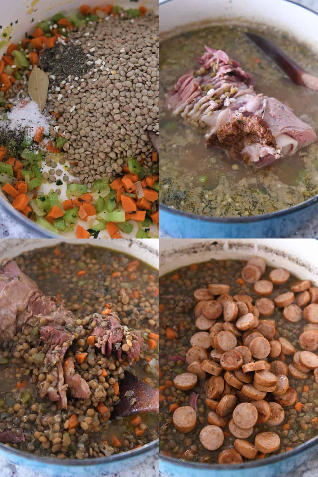 Amazing Leftover Ham Bone Lentil Soup Mel's Kitchen Cafe