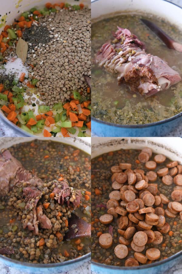 Amazing Leftover Ham Bone Lentil Soup Mel's Kitchen Cafe